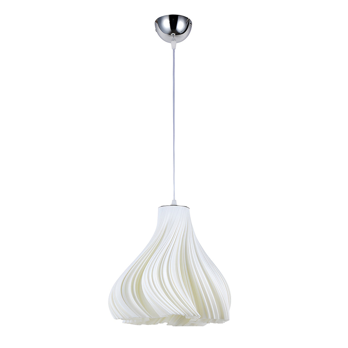 Світильник підвісний білий у формі квітки D-35 cm E27 White Flowers Florence 250931-100006028