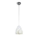 Світильник підвісний білий у формі квітки D-19 cm E27 White Flowers Florence 250931-100006029