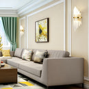 Настінний світильник золотий L-53 см W-22 см Е14 Gold Crystal Jacqueline 251218-100006904