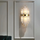 Настінний світильник золотий L-53 см W-22 см Е14 Gold Crystal Jacqueline 251218-100006904