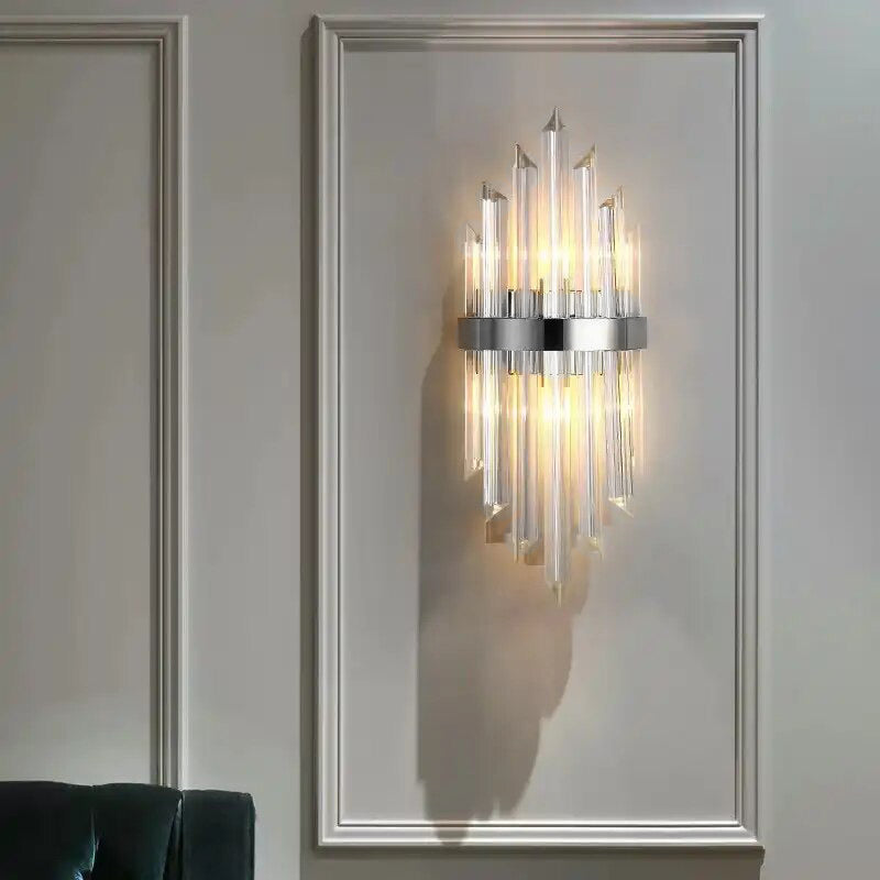 Бра Crystal Jacqueline L-53 см W-22 см Chrome 231018-100002705