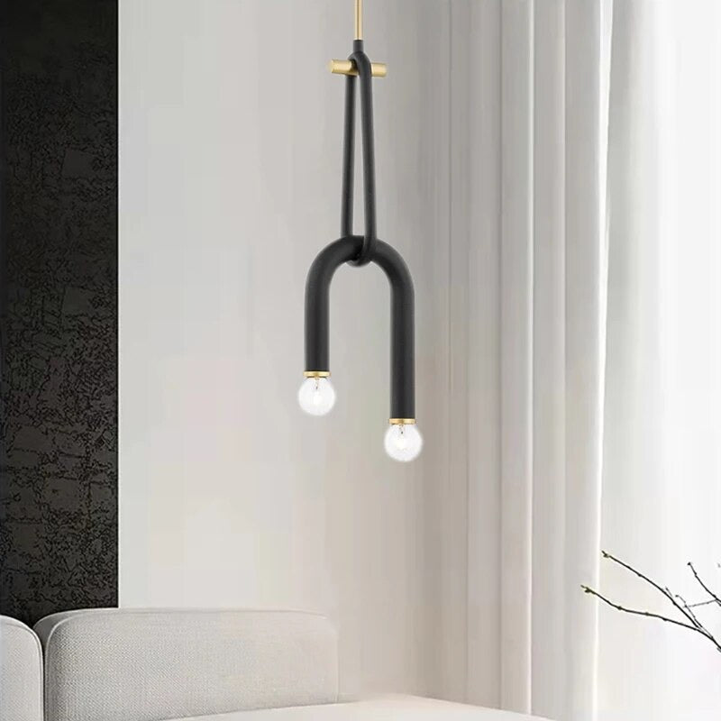 Підвіс Magnet Lamp W-15 см Н-60-147 см Black + Gold (Brass) 231118-100002727