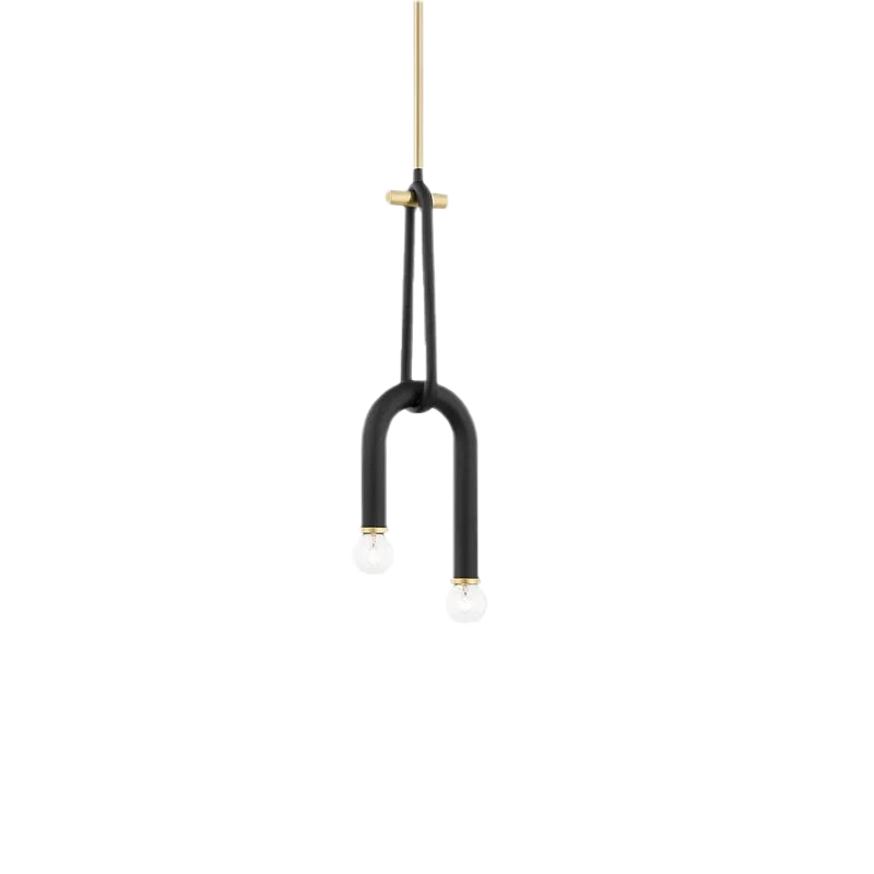 Підвіс Magnet Lamp W-15 см Н-60-147 см Black + Gold (Brass) 231118-100002727