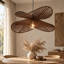 Підвісна люстра D-52 cm E27 Brown Boho 260958-100008879