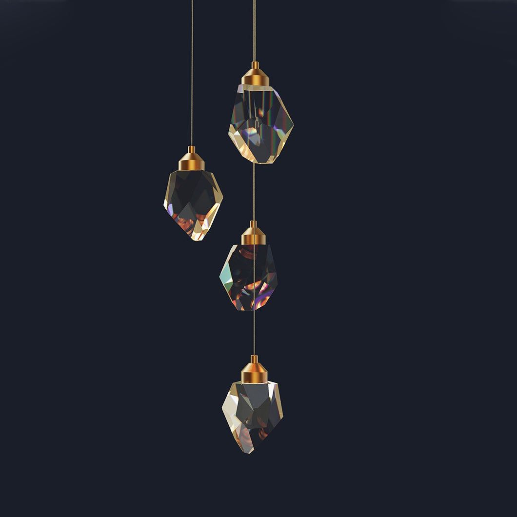 Люстра Блиск Кришталю H-150 см 4000K Gold 230935-100002519