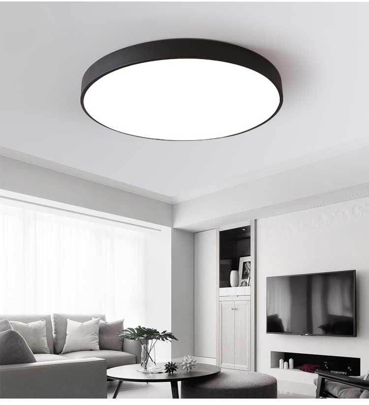 Стельовий світильник Monza Circle Black IP44 D-22 см / D-30 см / D-40 см / D-50 см 230928-100002521