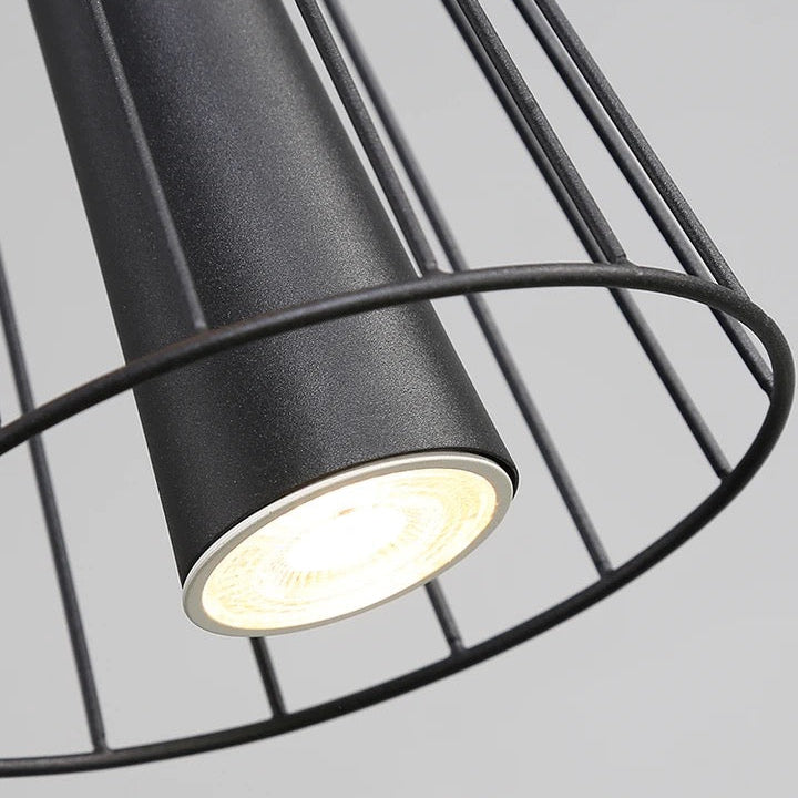 Люстри Vibs L-60 cm / L-80 cm Led 4000К Black 8W 231118-100002801