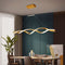 Люстра Gemo Wave 2 Led Gold / Black L-100 см / L-120 см 231118-100002838