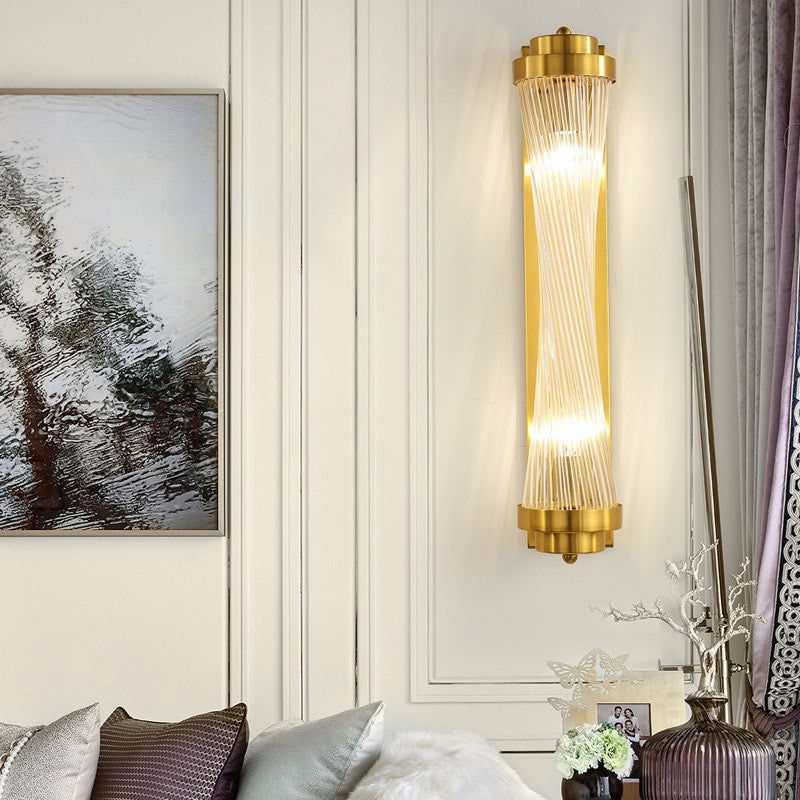 Бра Gold Brass Glass Sticks L-40 см / L-61 см W-12 см 231118-100002841