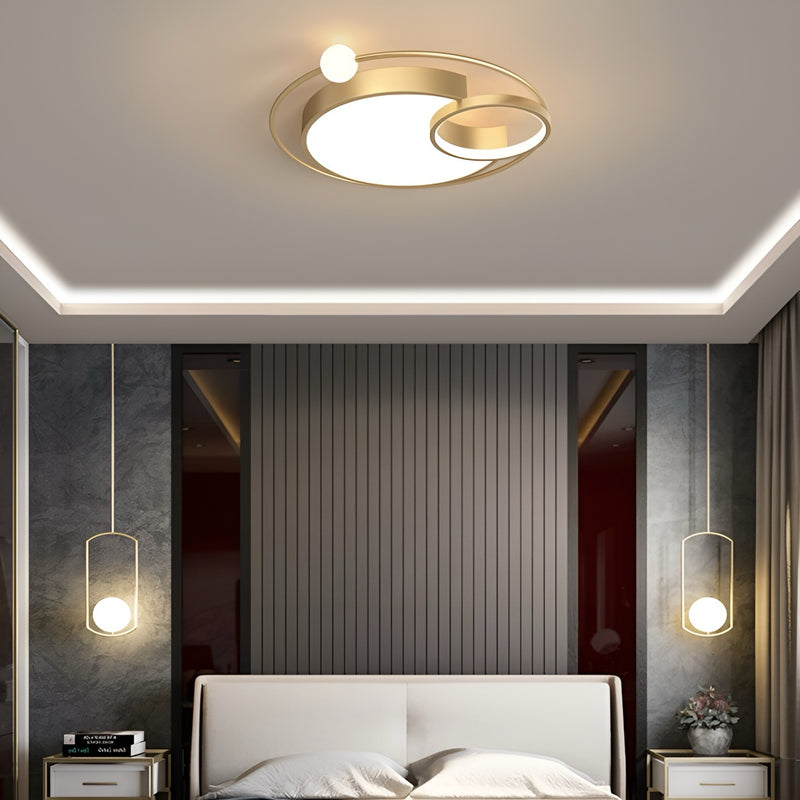 Пристельова люстра Ceiling Black/Gold /White D52 44W DS-Design 231158-100002717