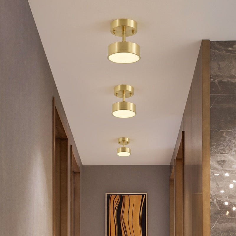 Стельовий поворотний світильник Spin spot Ceiling D-12/ D-20 DS-Design Gold 231158-100002714