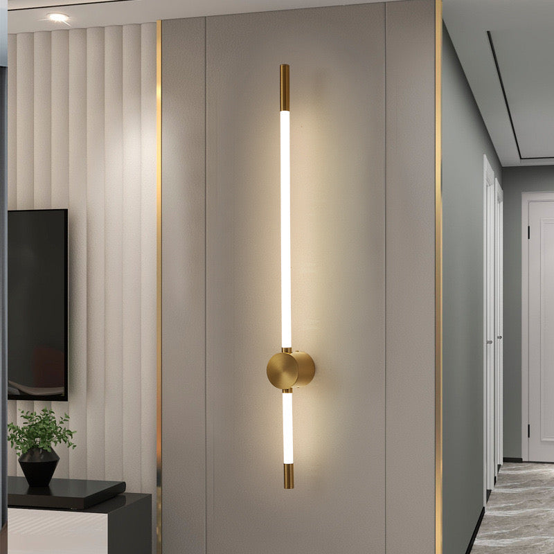 Бра золоті L-60 см / L-80 см / L-100 см Pipeline Gold (Brass) 231218-100002883