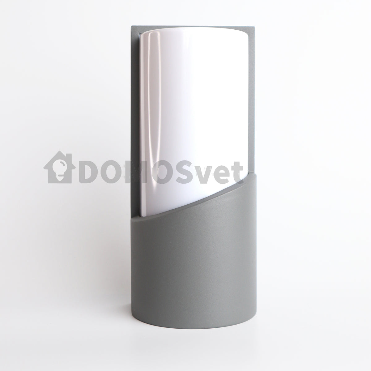 Настінний вуличний світильник H-25 cm Led 12W IP54 3000K Grey + White Amberly 260619-100008211