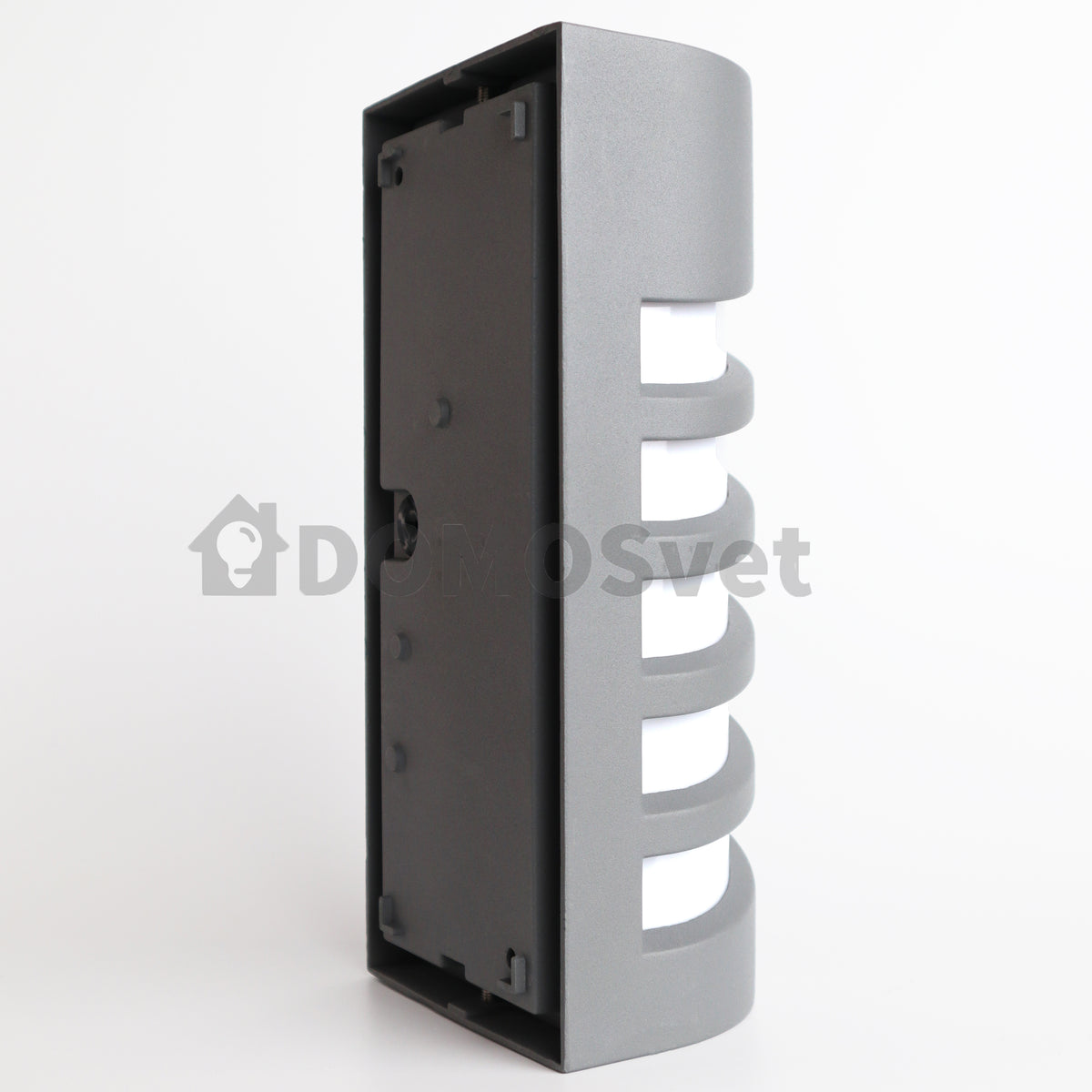 Настінний вуличний світильник Led 12W IP54 3000K Grey + White Paula 260619-100008237