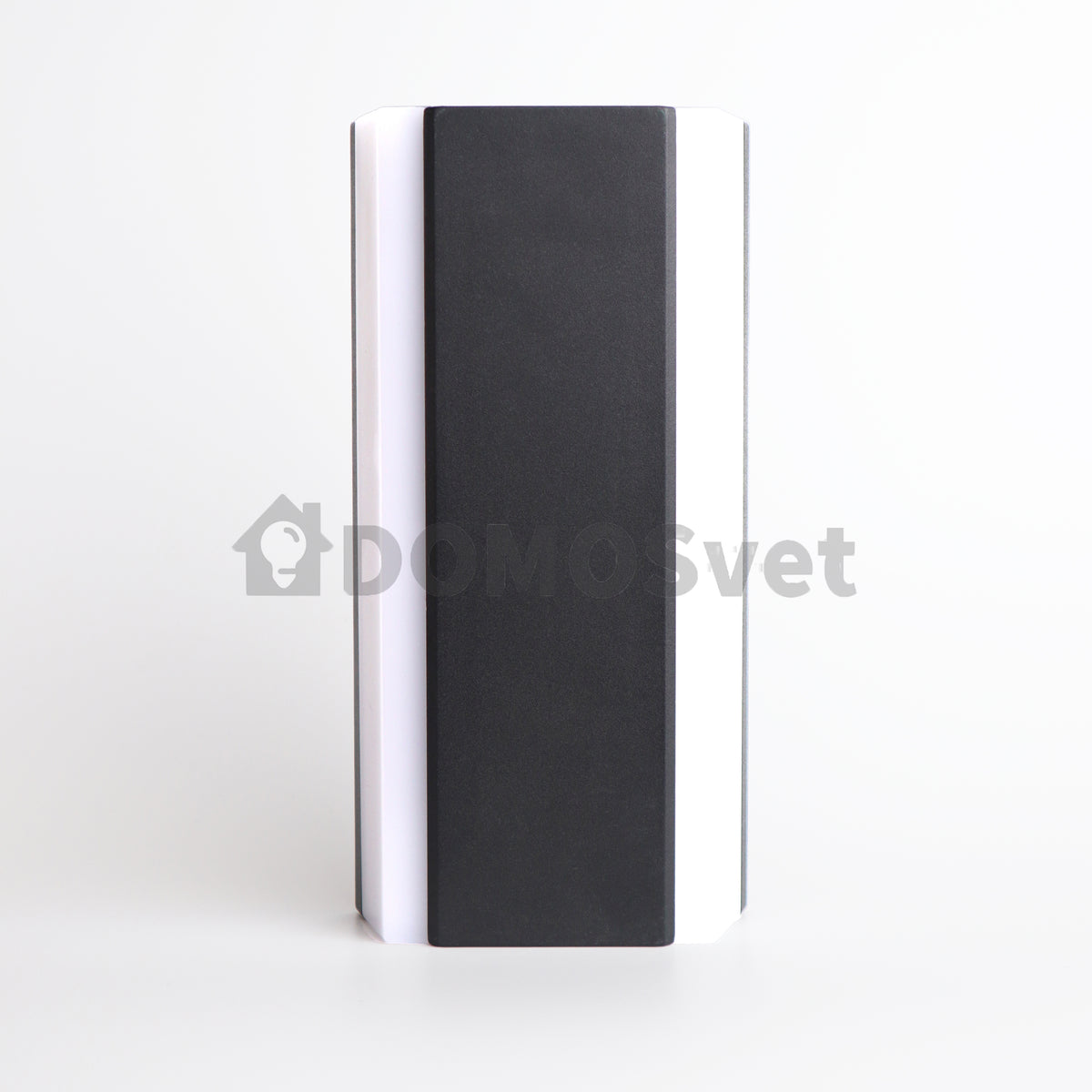 Настінний чорний вуличний світильник Led 12W IP54 3000K Black + White Magda 230519-100002080