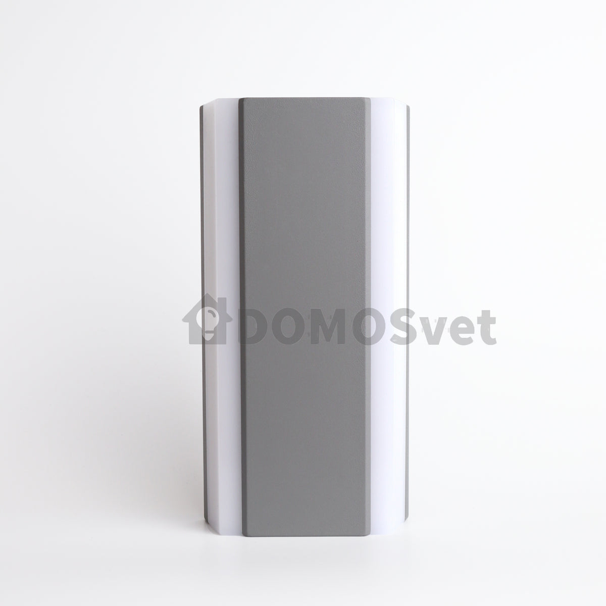 Настінний сірий вуличний світильник Led 12W IP54 3000K Grey + White Magda 260619-100008282