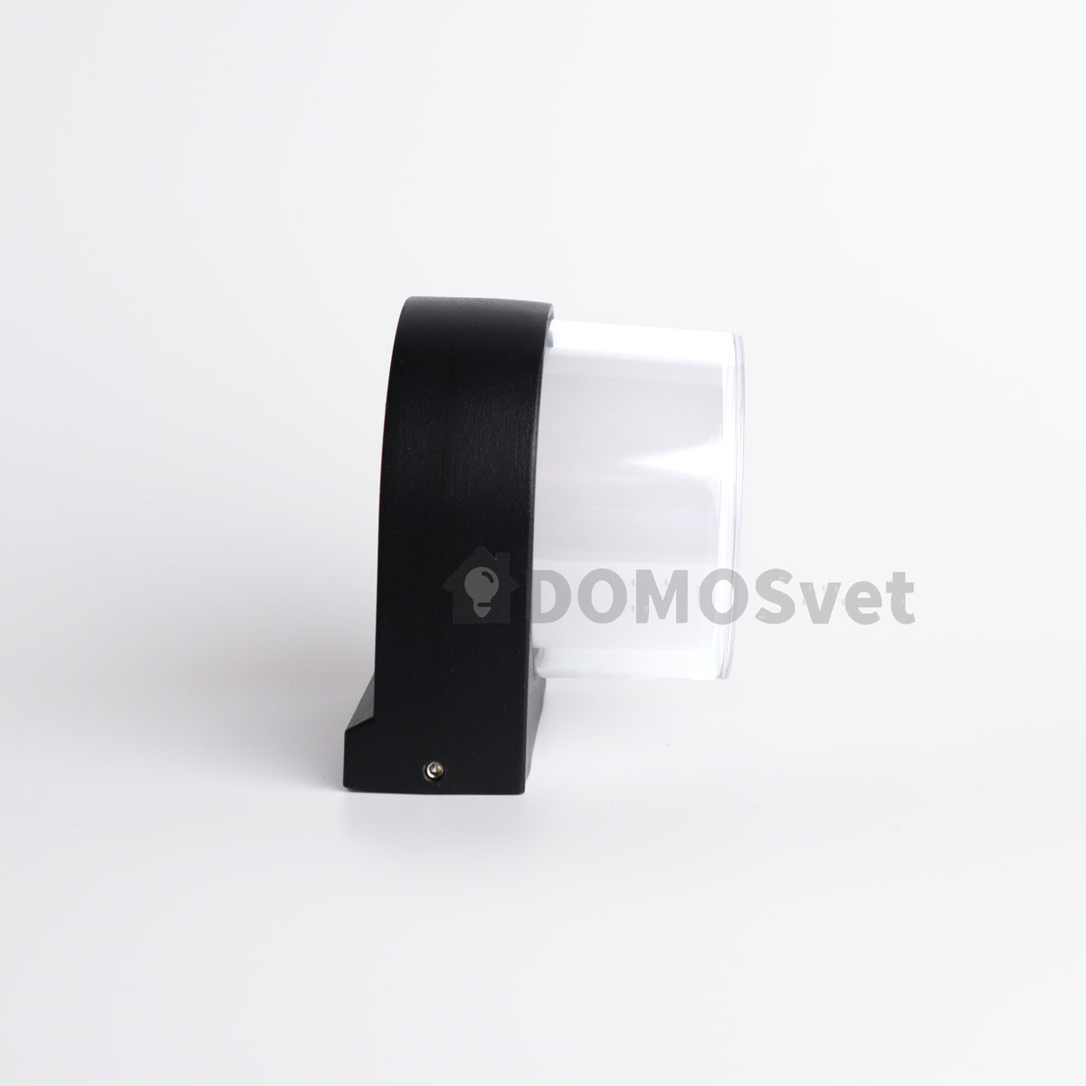 Настінний вуличний світильник H-8 cm Led 6W IP54 3000K Black Mila 260619-100008142