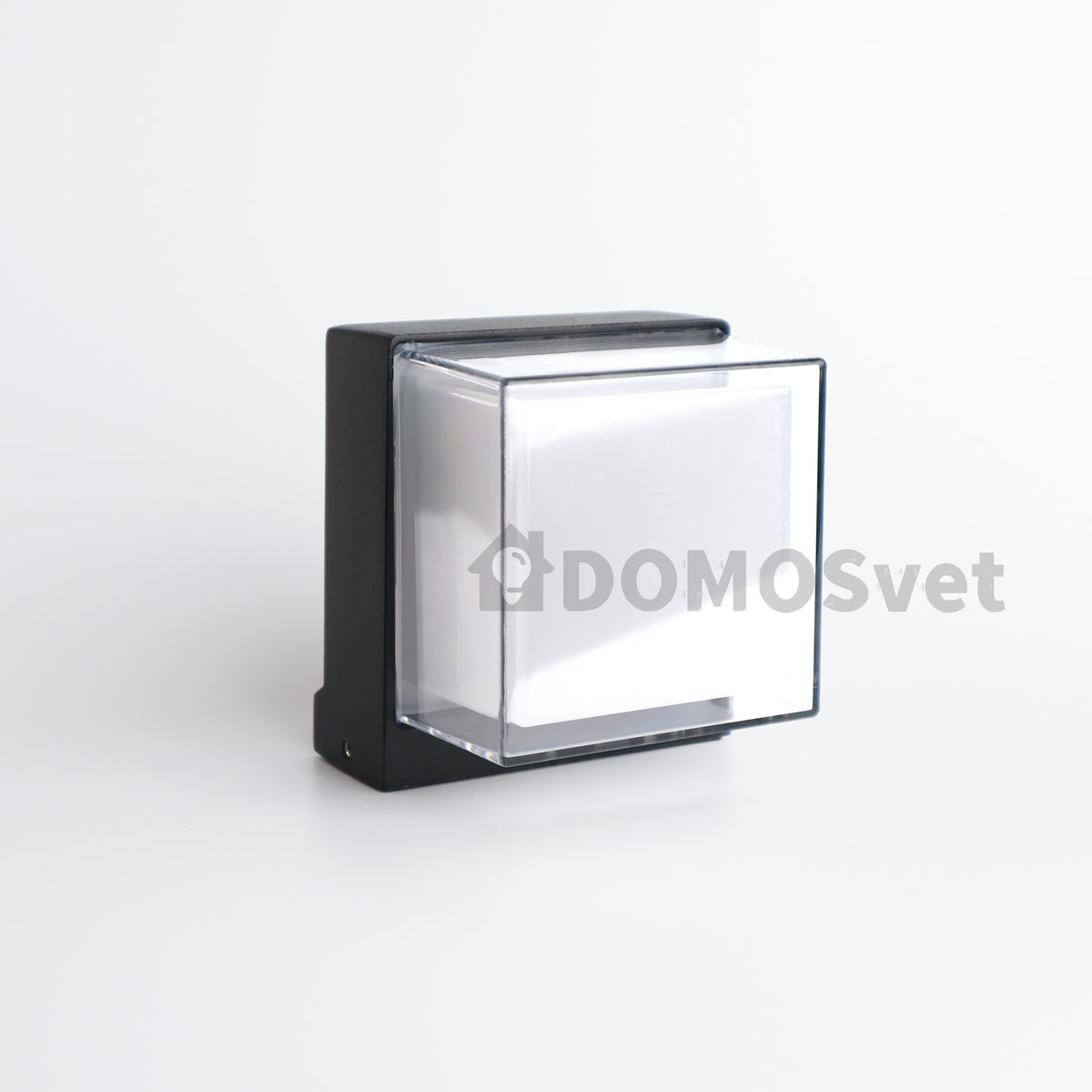 Настінний вуличний світильник Led 6W IP54 3000K Black White Cuby 260619-100008141
