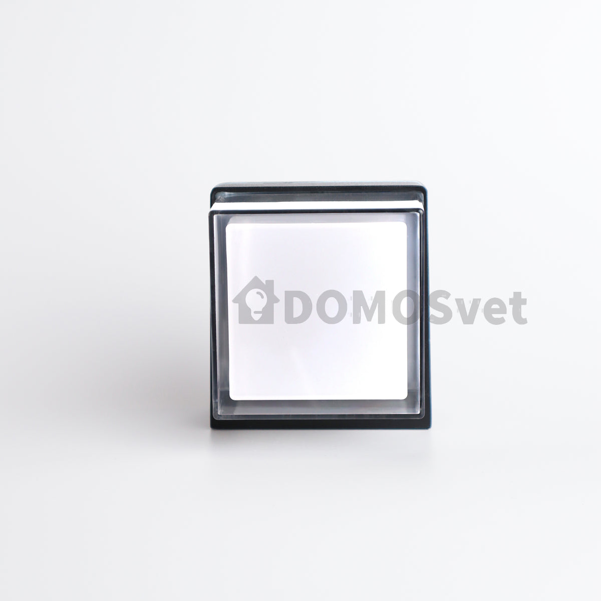 Настінний вуличний світильник Led 6W IP54 3000K Black White Cuby 260619-100008141