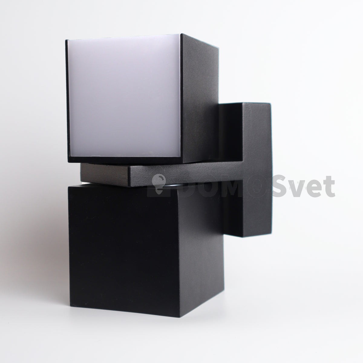 Настінний вуличний світильник Led 12W IP54 3000K Black + White Calista 230519-100002066