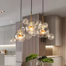 Підвіси золоті D-20/ D-30 cm Led 4000К 8W Gold Bubbles 231218-100002907