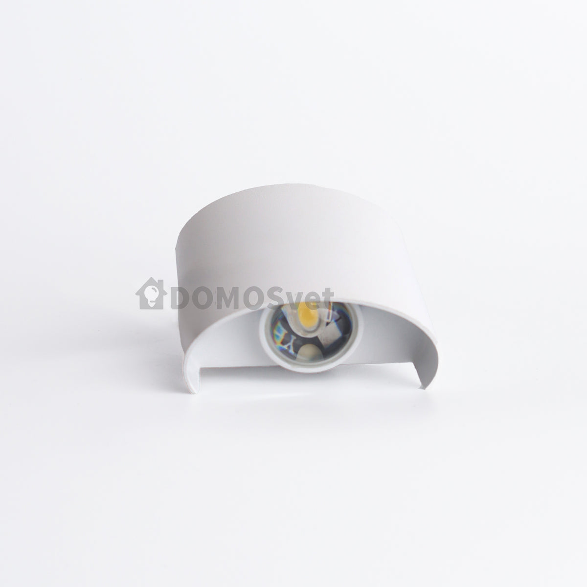 Настінний білий вуличний світильник Led 2W IP54 3000K White Kira 260619-100008188