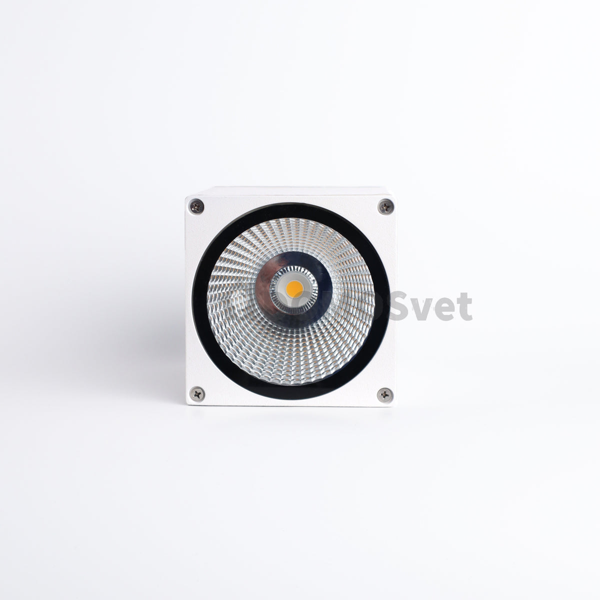 Стельовий білий квадратний точковий вуличний світильник Led 7W IP54 3000K White Cube 260619-100008157