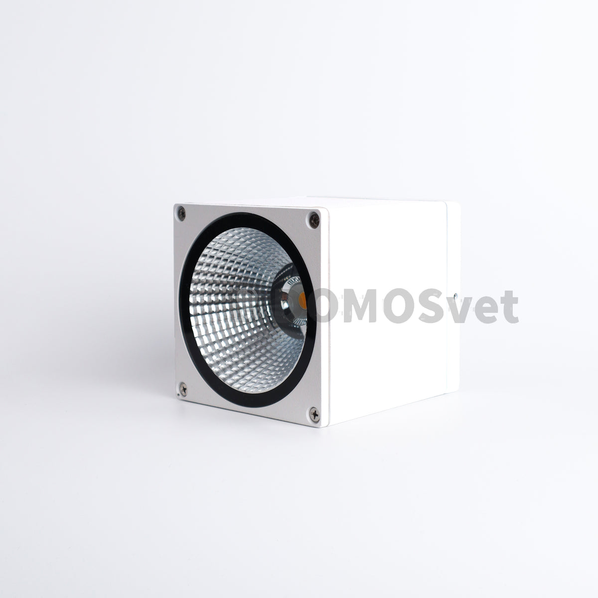 Стельовий білий квадратний точковий вуличний світильник Led 7W IP54 3000K White Cube 260619-100008157