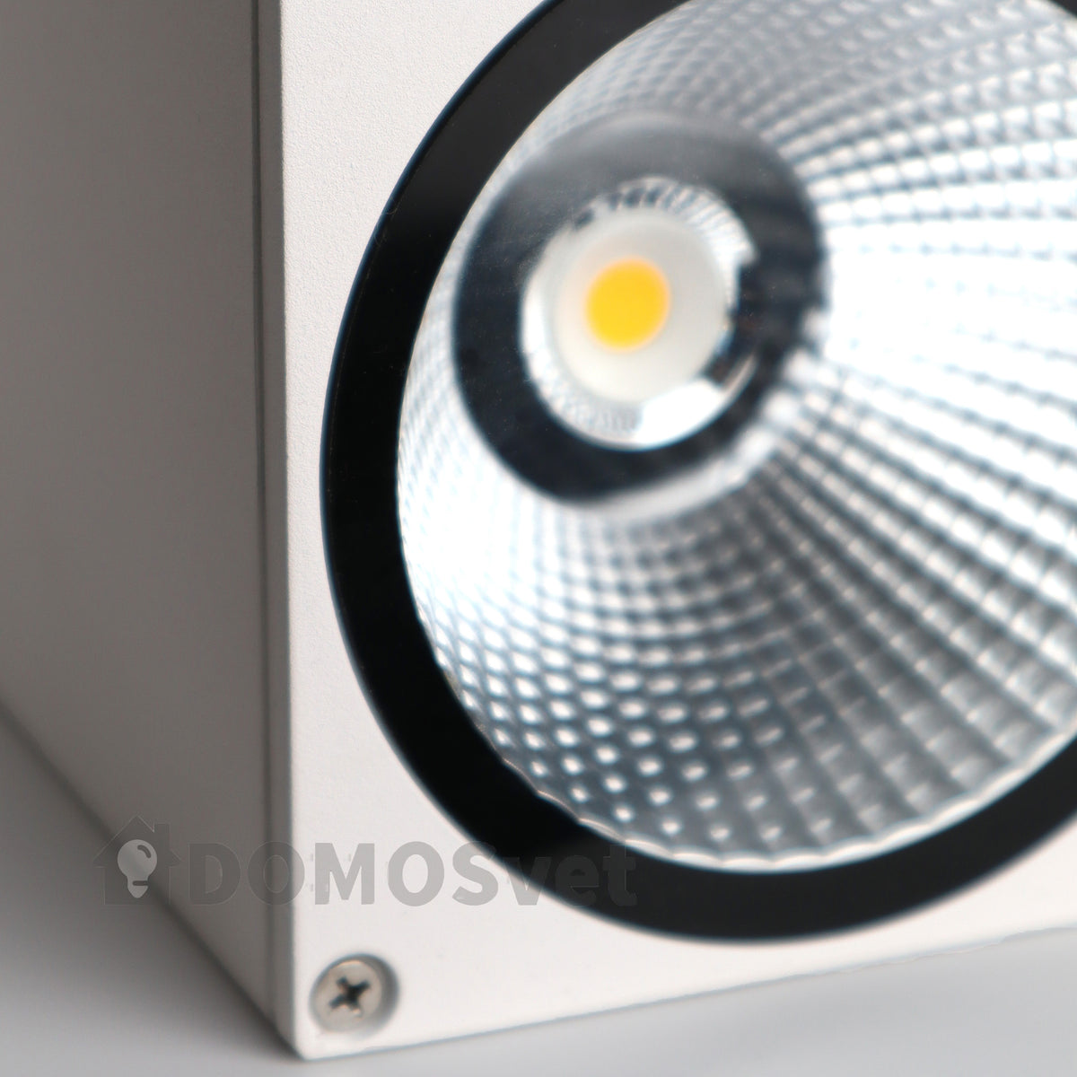 Стельовий білий квадратний точковий вуличний світильник Led 7W IP54 3000K White Cube 260619-100008157