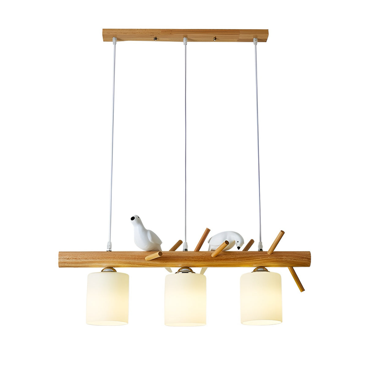 Люстра Birds L-80 см Н-100 см White 231121-100002718