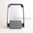 Настінний сірий вуличний світильник Led 12W IP54 3000K Grey + White Kristina 260619-100008281