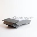 Настінний сірий вуличний світильник Led 12W IP54 3000K Grey + White Kristina 260619-100008281