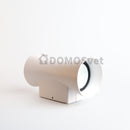 Настінний білий вуличний світильник H-18 cm Led 10W IP54 3000K White Fiona 260619-100008241