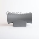 Настінний сірий вуличний світильник H-18 cm Led 10W IP54 3000K Grey Fiona 260619-100008240
