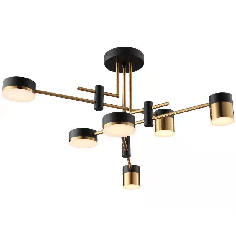 Люстра Супутник Satellite Black+Gold D-60 DS-Design 231258-100002927