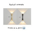 Бра Thin Led Lamp Gold / Black Н-24 см W-6 см 10W 3000K 240118-100002945