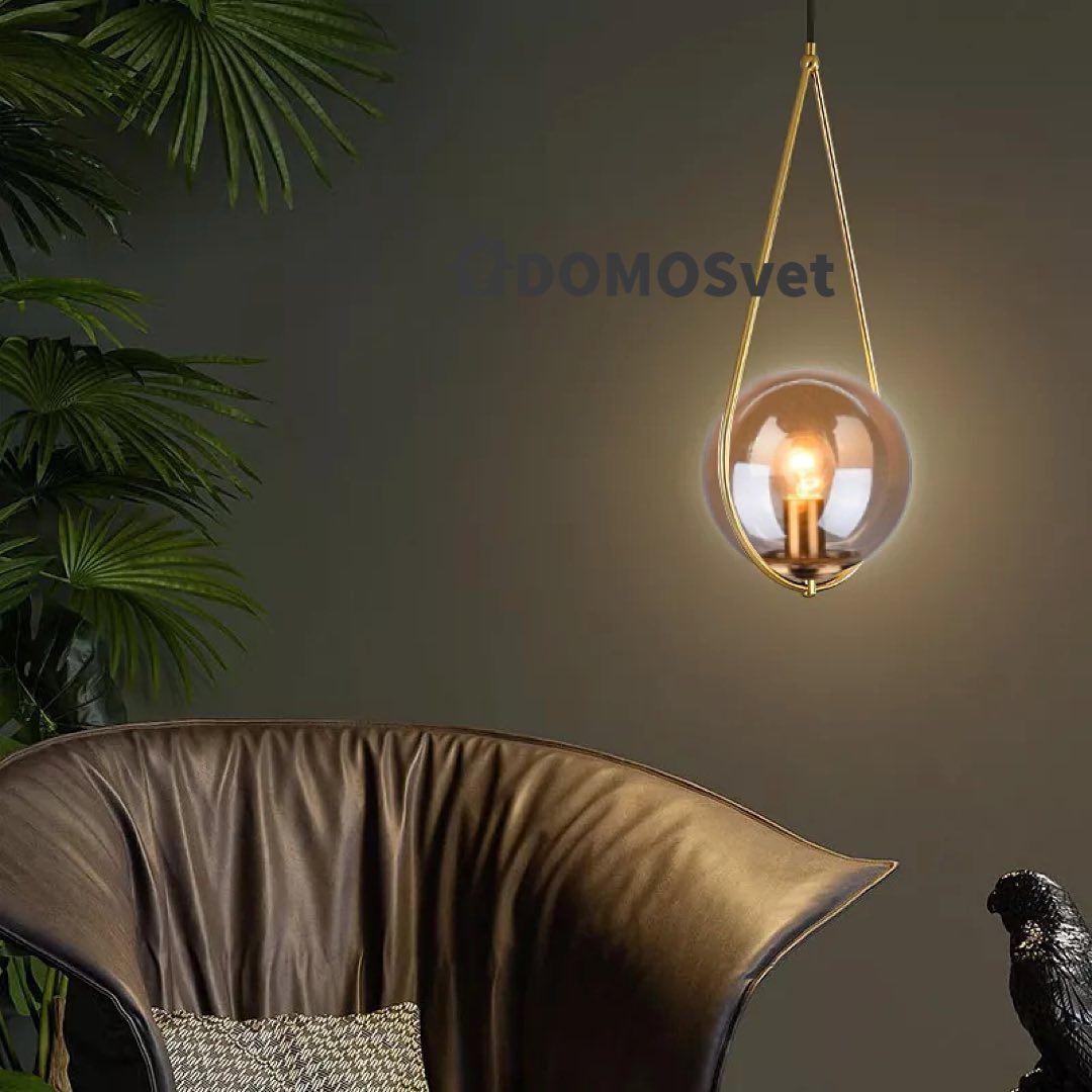 Підвіс Drop ball lamp burshtin D-18 см 230631-100002152