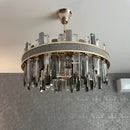 Люстра підвісна Crystal D-50cm / D-60cm E14 Gold 250635-100005187