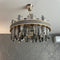 Люстра підвісна Crystal D-50cm / D-60cm E14 Gold 250635-100005187