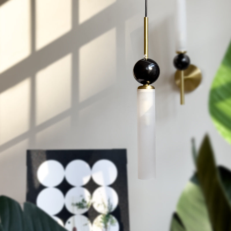 Підвісний світильник Marble Black W-8 см Н-45-175 см 240118-100002981