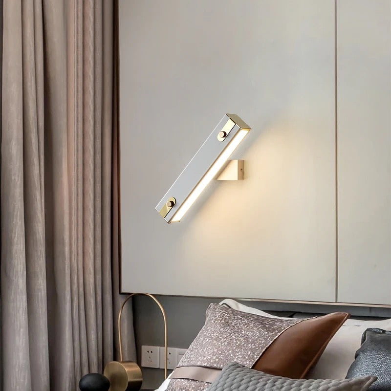 Бра Shatler lamp New White + Gold 3000K-6000K Н-31 см W-4 см 240118-100003018