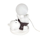 Настільна лампа дитяча ведмедик H-26 cm G9 White+Brown Bear 251231-100006944