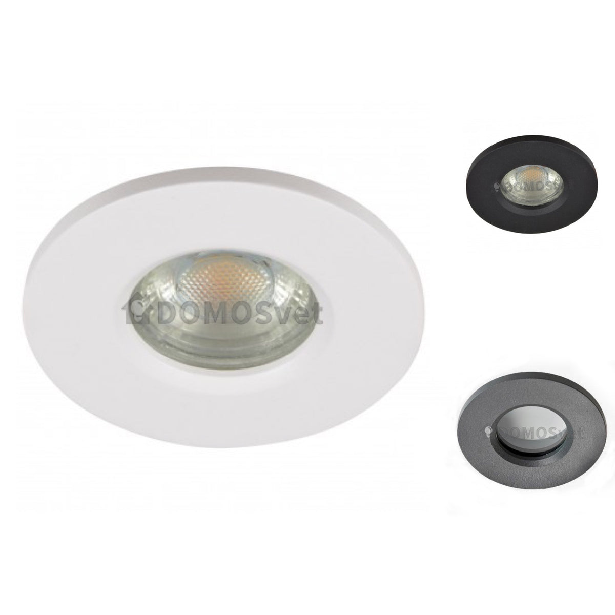 Точковий світильник Ika Round IP65 White / Black / Grey 230602-100002209