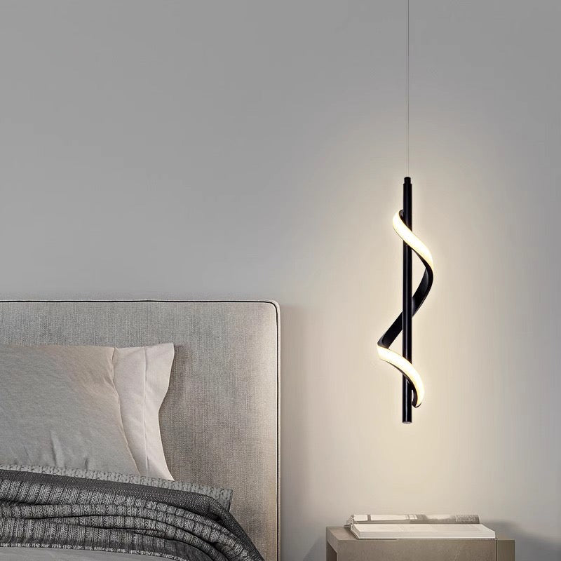 Підвіс Vortex lamp Н-80-210 см W-12 см 10W 3000K-6000K White / Black 240219-100003085