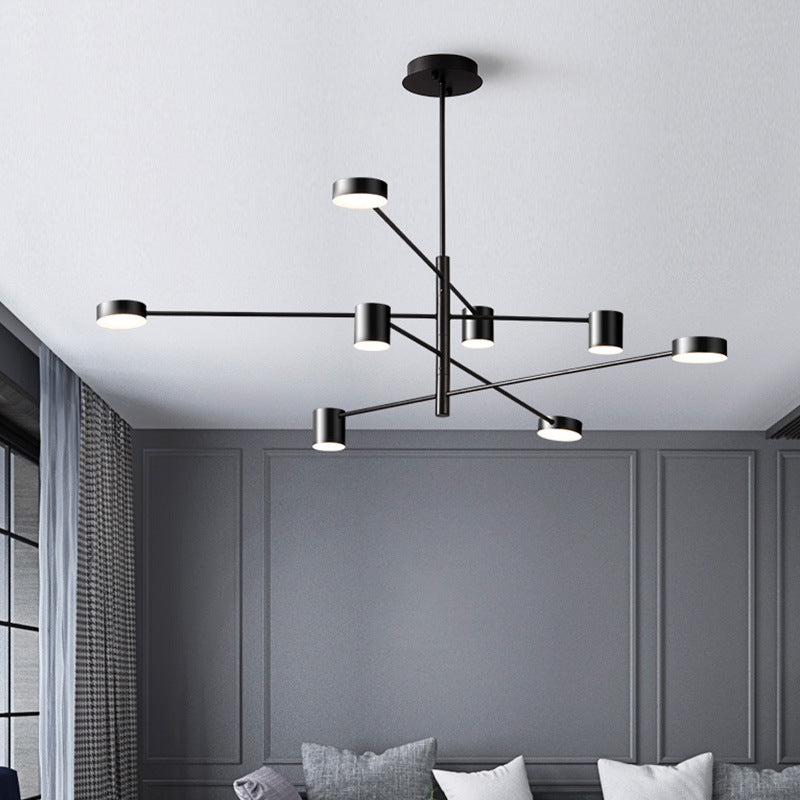 Люстра Супутник Wink Black 3000К-4500К-6000К 230818-100002418