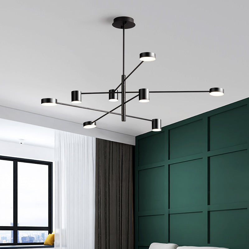 Люстра Супутник Wink Black 3000К-4500К-6000К 230818-100002418