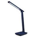 Лампа синя акумуляторна настільна з регульованим плафоном Led 5W Blue Plat S 251248-100006970