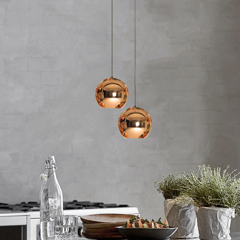 Підвіс Куля Mirror Gold Rose D-20 см / D-25 см / D-30 см 240318-100003094