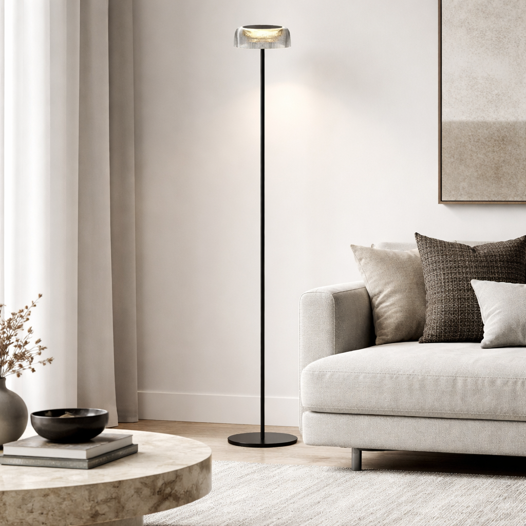 Торшер чорний H-130 cm Led 2W 2700K IP44 Black Mushroom 260140-100007000