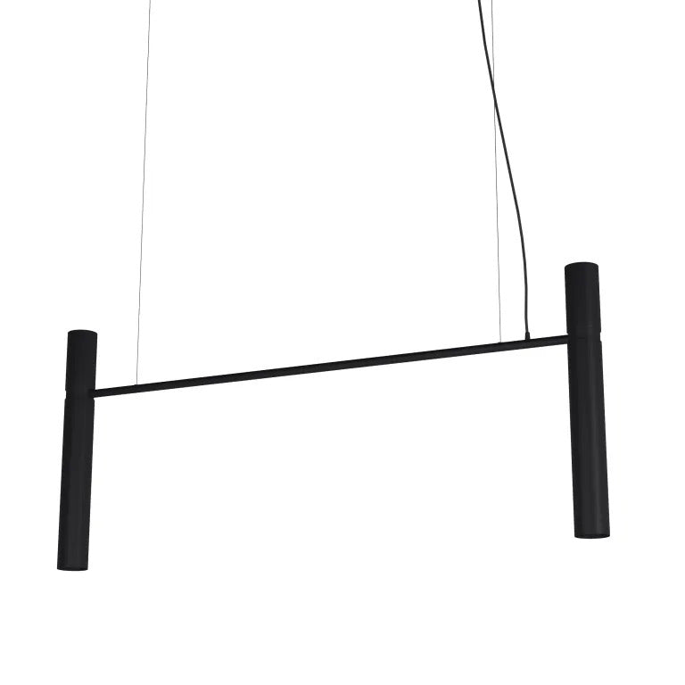 Люстра Tube chandelier Black W-100 см / W-120 см / W-150 см / W-200 см / W-100+120+150+200 см 230833-100002404